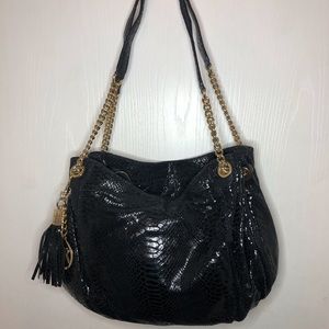 Michael Michael kor snake pattern handbag